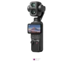 نمای افقی دوربین جیبی DJI Osmo Pocket 4P با نمایشگر لمسی ۲ اینچ