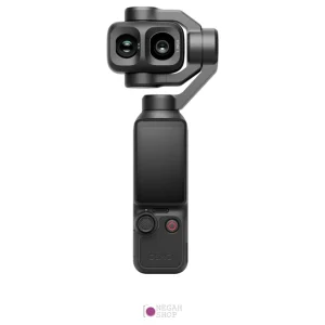 دوربین DJI Osmo Pocket 4P در حالت جمع‌شده و خاموش
