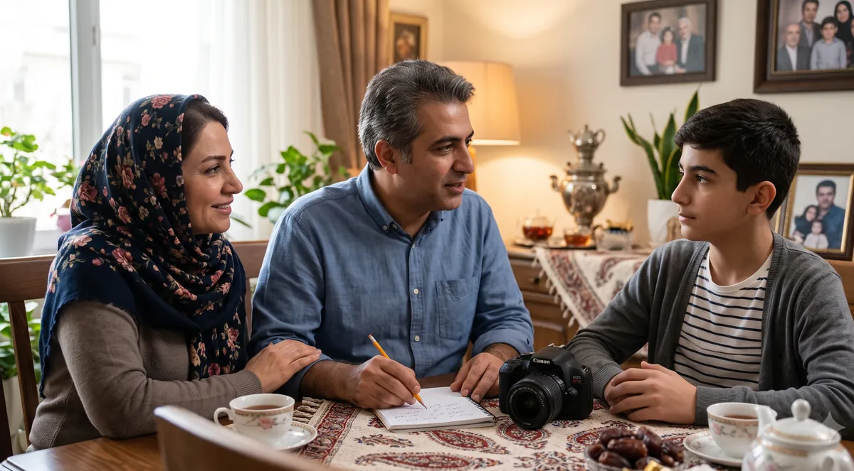قبل از انتخاب رشته عکاسی در پایه دهم هنرستان، این ۷ نکته طلایی را بدانید 4 گفتوگوی صادقانه با خانواده دربارهٔ هزینهٔ تجهیزات عکاسی