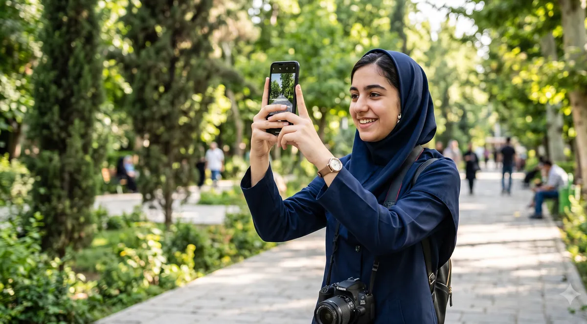وسایل مورد نیاز رشته عکاسی در هنرستان؛ از گوشی موبایل تا دوربین حرفهای 3 تمرین ترکیببندی با گوشی موبایل در کنار دوربین برای هنرجوی عکاسی