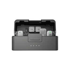 میکروفون بی‌سیم دی جی آی میک مینی ۲ کمبو موبایل با کیس شارژ و دو فرستنده و گیرنده موبایل