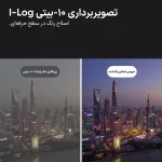 پروفایل رنگ 10-bit I-Log دوربین Insta360 Luna Ultra