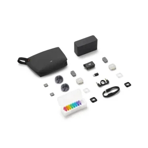 میکروفون بی سیم یقه ای DJI Mic Mini 2S به همراه دو فرستنده، گیرنده، کیس شارژ و لوازم جانبی