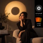 نمونه نورپردازی پرتره با گوبوی دایره و فیلتر زرد اسنوت اپتیکال