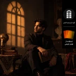 نمونه پرتره با گوبوی پنجره قدیمی و فیلتر نارنجی اسنوت اپتیکال