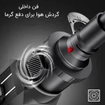 فن اختیاری اسنوت اپتیکال OVOO با آداپتور همراه برای نورهای گرمشونده
