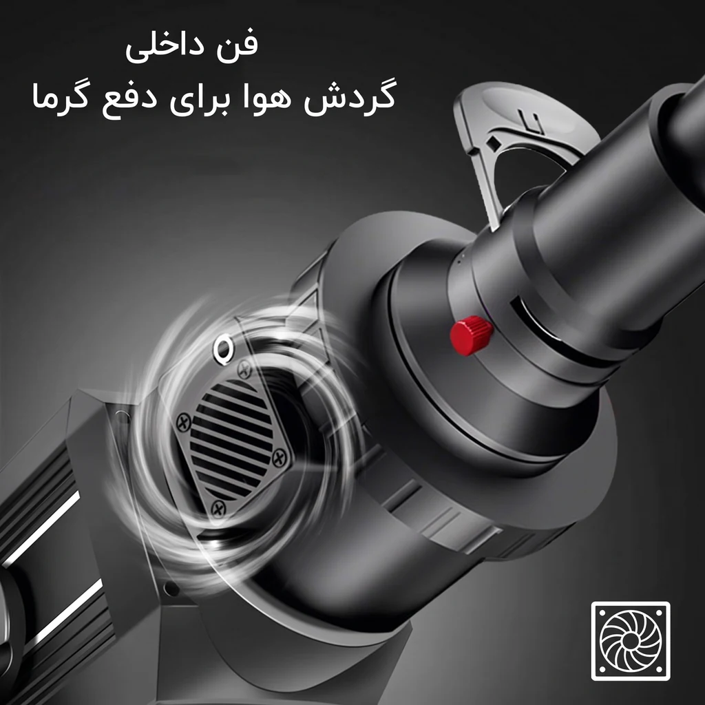 اسنوت اپتیکال کندنسر اوو OVOO مانت بوئنز 2 فن اختیاری اسنوت اپتیکال OVOO با آداپتور همراه برای نورهای گرمشونده
