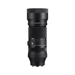 لنز سیگما 100-400mm F5-6.3 DG DN OS مانت سونی E با هود نصب‌شده