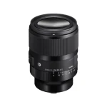 نمای سهرخ لنز سیگما 50mm F1.2 DG DN Art با عدسی جلویی و دهانه ۷۲ میلیمتری