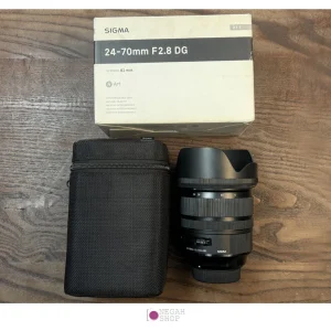 لنز Sigma 24-70 2.8 DG HSM مناسب نیکون دست دوم