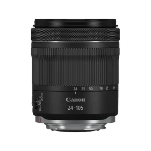 لنز کانن Canon RF 24-105mm F4-7.1 IS STM از نمای کنار