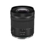 نمای بالا و جلوی لنز کانن Canon RF 24-105mm F4-7.1 IS STM