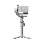 نمای روبه‌رو گیمبال DJI RS 4 Mini Combo و ماژول ردیابی