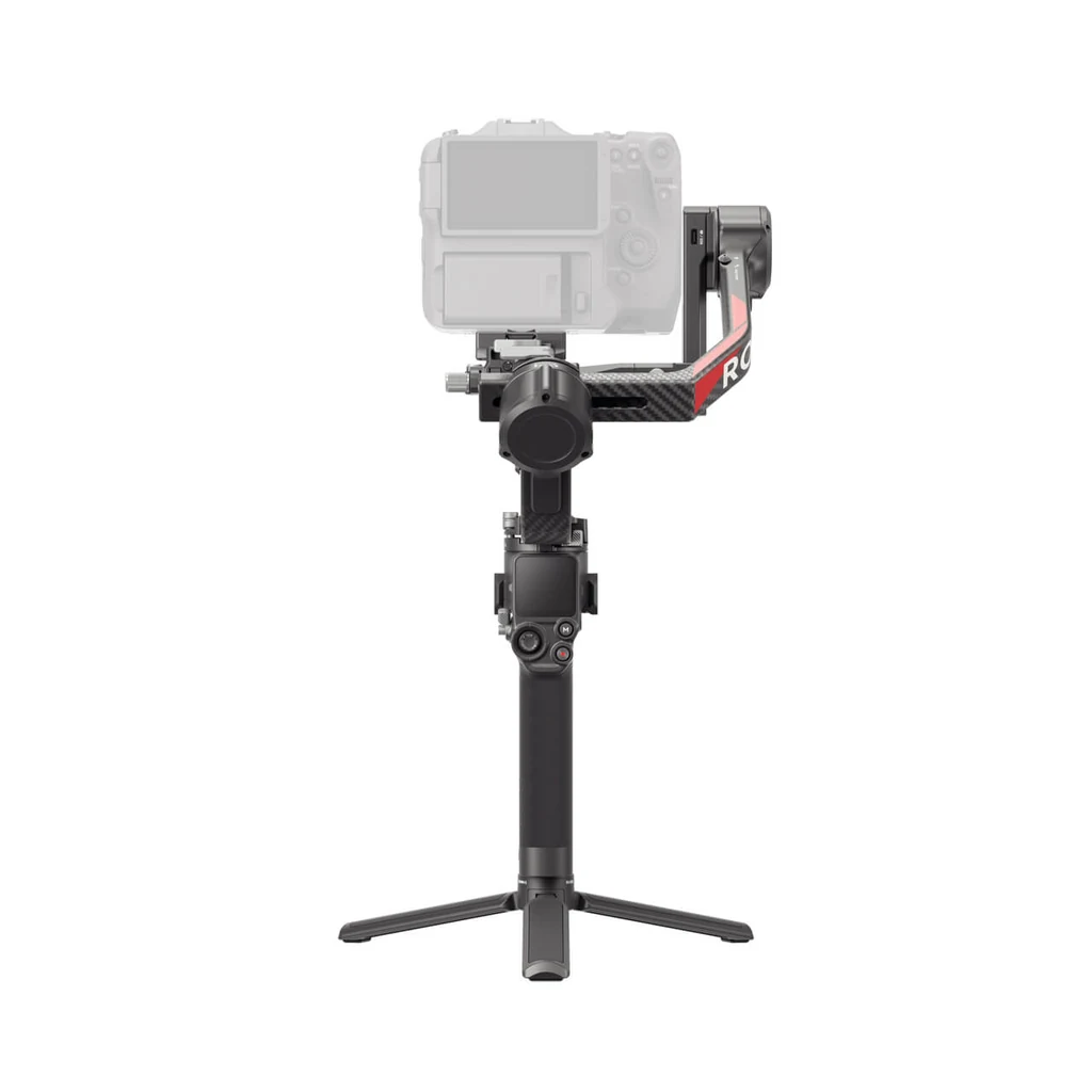 گیمبال دوربین دی جی آی رونین DJI RS 4 Pro 2 نمایشگر لمسی و کنترلهای روی گریپ گیمبال DJI RS 4 Pro