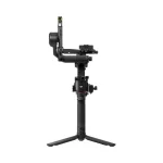نمای روبه‌رو گیمبال DJI RS 5 کمبو و سه‌پایه سریع‌بازشو