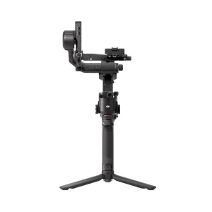 گیمبال دوربین DJI RS 5 کیت استاندارد از نمای روبه‌رو روی پس‌زمینه سفید