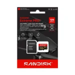 بسته بندی کارت حافظه سن دیسک 128 گیگ 250 مگابایت به همراه آداپتور SD