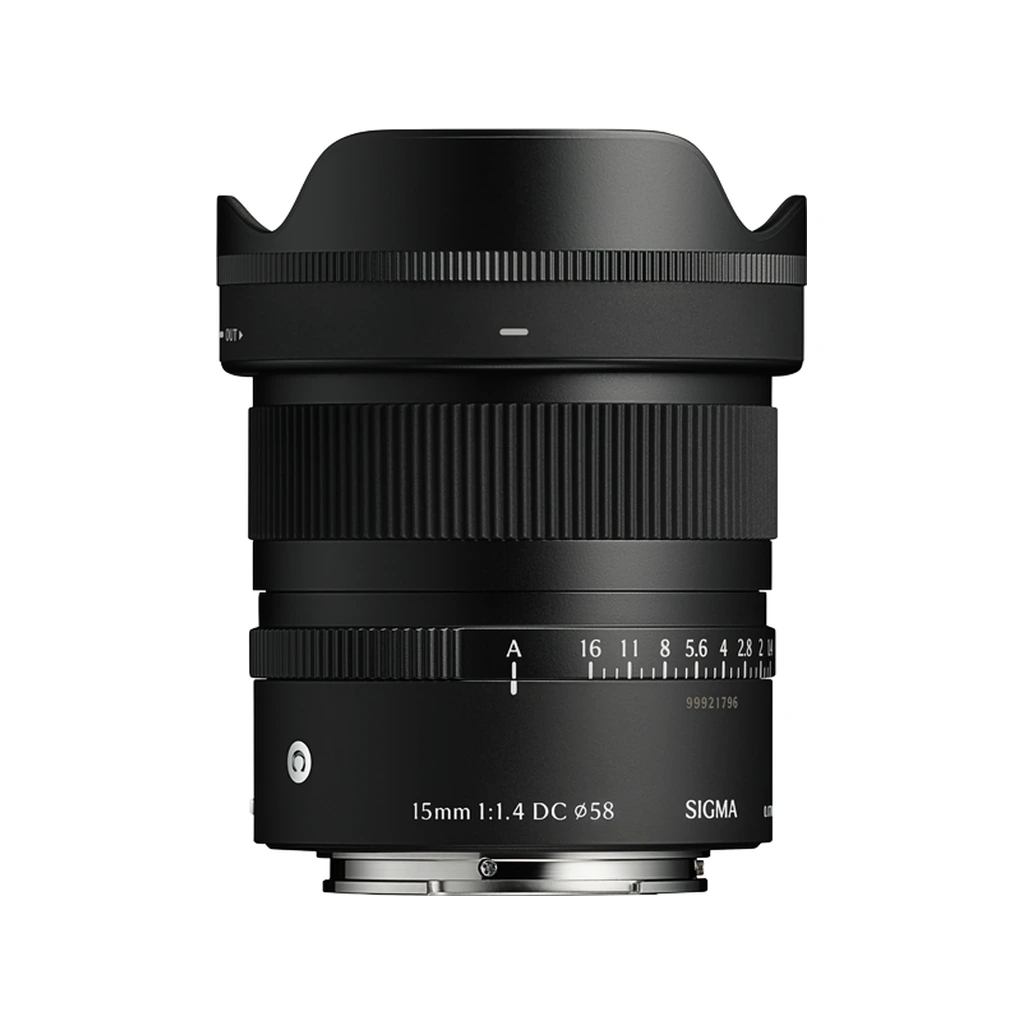 sigma-15mm-f1-4-dc-c-01-hero لنز واید سیگما 15mm F1.4 DC مانت Sony E با هود