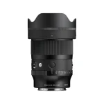 لنز سیگما 35mm F1.4 DG II Art مانت Sony E با هود پاپتی نصبشده