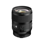 نمای عدسی جلویی لنز سیگما 35mm F1.4 DG II با پوشش رنگی روی شیشه