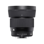 اندازه جمعوجور لنز سیگما 56mm F1.4 DC DN Contemporary