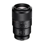 لنز ماکرو سونی Sony FE 90mm F2.8 Macro G OSS از نمای سه‌رخ