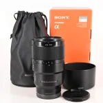 لنز سونی Sony FE 90mm F2.8 Macro G OSS با هود، کیف و جعبه
